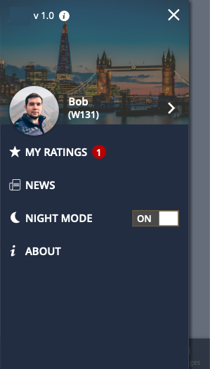 Night mode